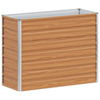 Letto rialzato da giardino Marrone Chiaro 100 x 40 x 77 cm