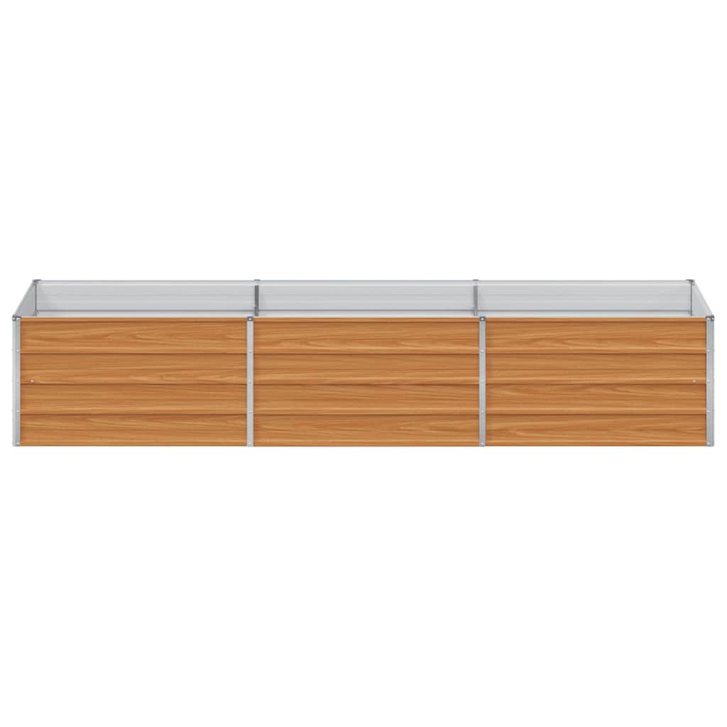 Letto rialzato da giardino Marrone Chiaro 240 x 80 x 45 cm