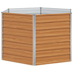 Letto rialzato da giardino Marrone Chiaro 129 x 129 x 77 cm