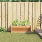 Letto rialzato da giardino 98 x 50 x 36 cm Acciaio zincato