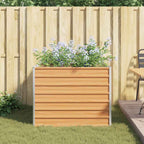 Letto rialzato da giardino Marrone Chiaro 100 x 100 x 77 cm