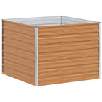 Letto rialzato da giardino Marrone Chiaro 100 x 100 x 77 cm