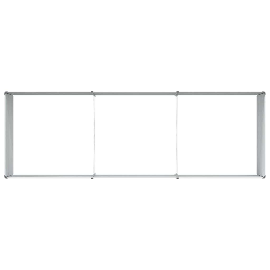 Letto rialzato da giardino Marrone Chiaro 240 x 80 x 77 cm
