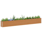 Letto rialzato da giardino 582 x 50 x 68 cm Acciaio zincato