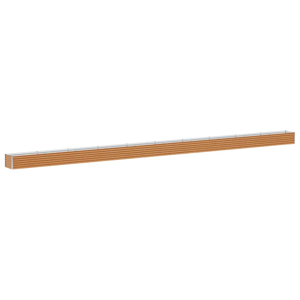 Letto rialzato da giardino 970 x 50 x 36 cm Acciaio zincato