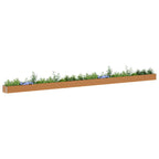 Letto rialzato da giardino 970 x 50 x 36 cm Acciaio zincato