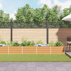 Letto rialzato da giardino Marrone Chiaro 480 x 80 x 45 cm
