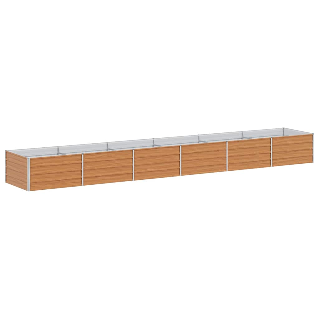 Letto rialzato da giardino Marrone Chiaro 480 x 80 x 45 cm