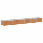 Letto rialzato da giardino Marrone Chiaro 480 x 80 x 45 cm
