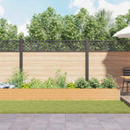 Letto rialzato da giardino 775 x 100 x 36 cm Acciaio zincato