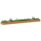 Letto rialzato da giardino 775 x 100 x 36 cm Acciaio zincato