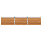 Letto rialzato da giardino Marrone Chiaro 240 x 40 x 45 cm