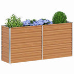 Letto rialzato da giardino Marrone Chiaro 160 x 40 x 77 cm