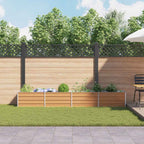 Letto rialzato da giardino Marrone Chiaro 320 x 40 x 45 cm