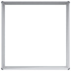 Letto rialzato da giardino Marrone Chiaro 100 x 100 x 45 cm