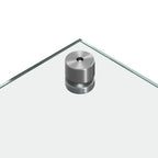 Schienale da cucina Trasparente 80 x 50 cm vetro temperato