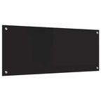Schienale da cucina Nero 100 x 40 cm vetro temperato