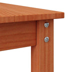 Tavolino da salotto Cera marrone 50 x 50 x 45 cm