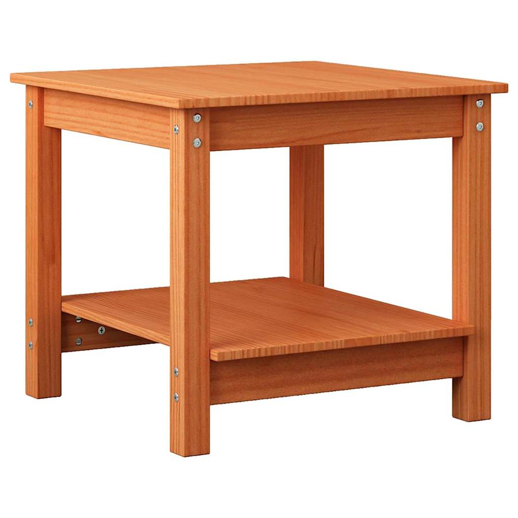 Tavolino da salotto Cera marrone 50 x 50 x 45 cm