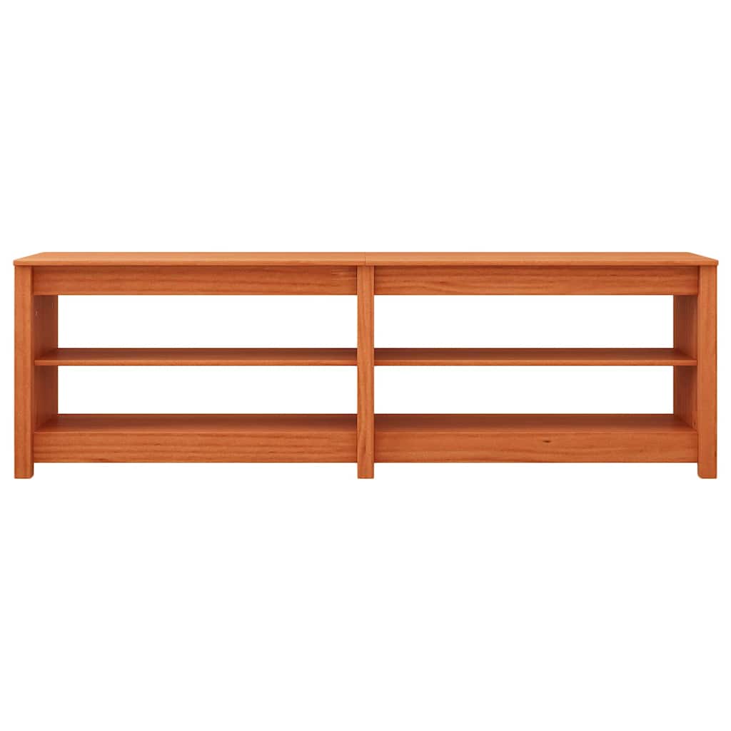 Panca per scarpe Marrone cerato 160 x 36,5 x 50 cm