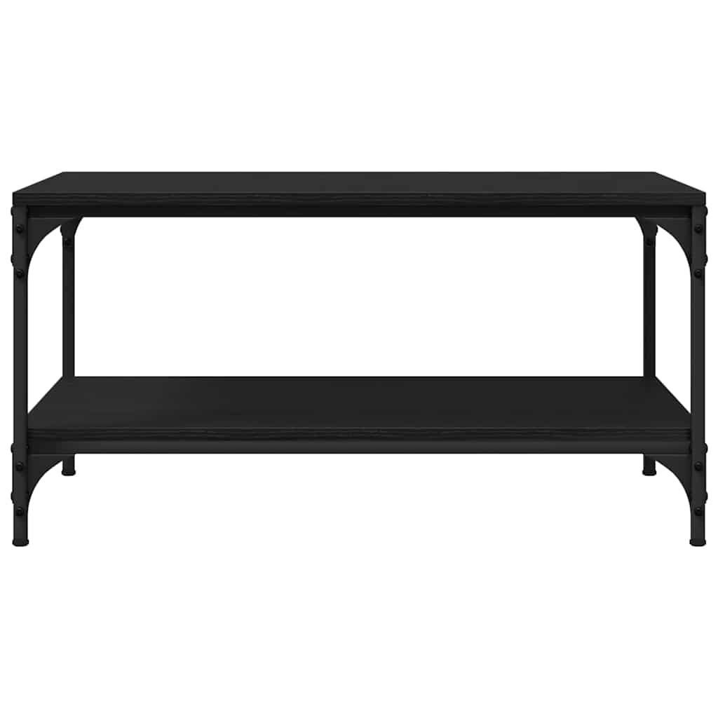 Tavolino da salotto Rovere Nero 82 x 50 x 40 cm