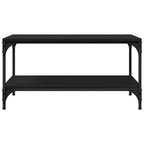 Tavolino da salotto Rovere Nero 82 x 50 x 40 cm