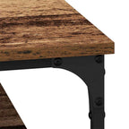 Tavolino da salotto Legno vecchio 80 x 80 x 40 cm