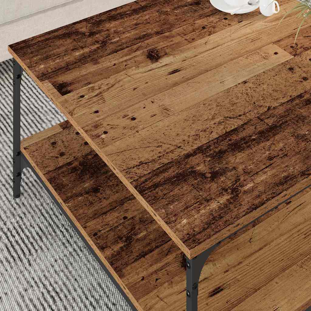 Tavolino da salotto Legno vecchio 80 x 80 x 40 cm