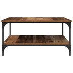 Tavolino da salotto Legno vecchio 80 x 80 x 40 cm