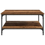 Tavolino da salotto Legno vecchio 80 x 80 x 40 cm