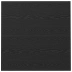 Tavolino da salotto Rovere nero 100 x 100 x 40 cm