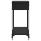 Tavolo consolle Altro Rovere nero 100 x 34.5 x 75 cm