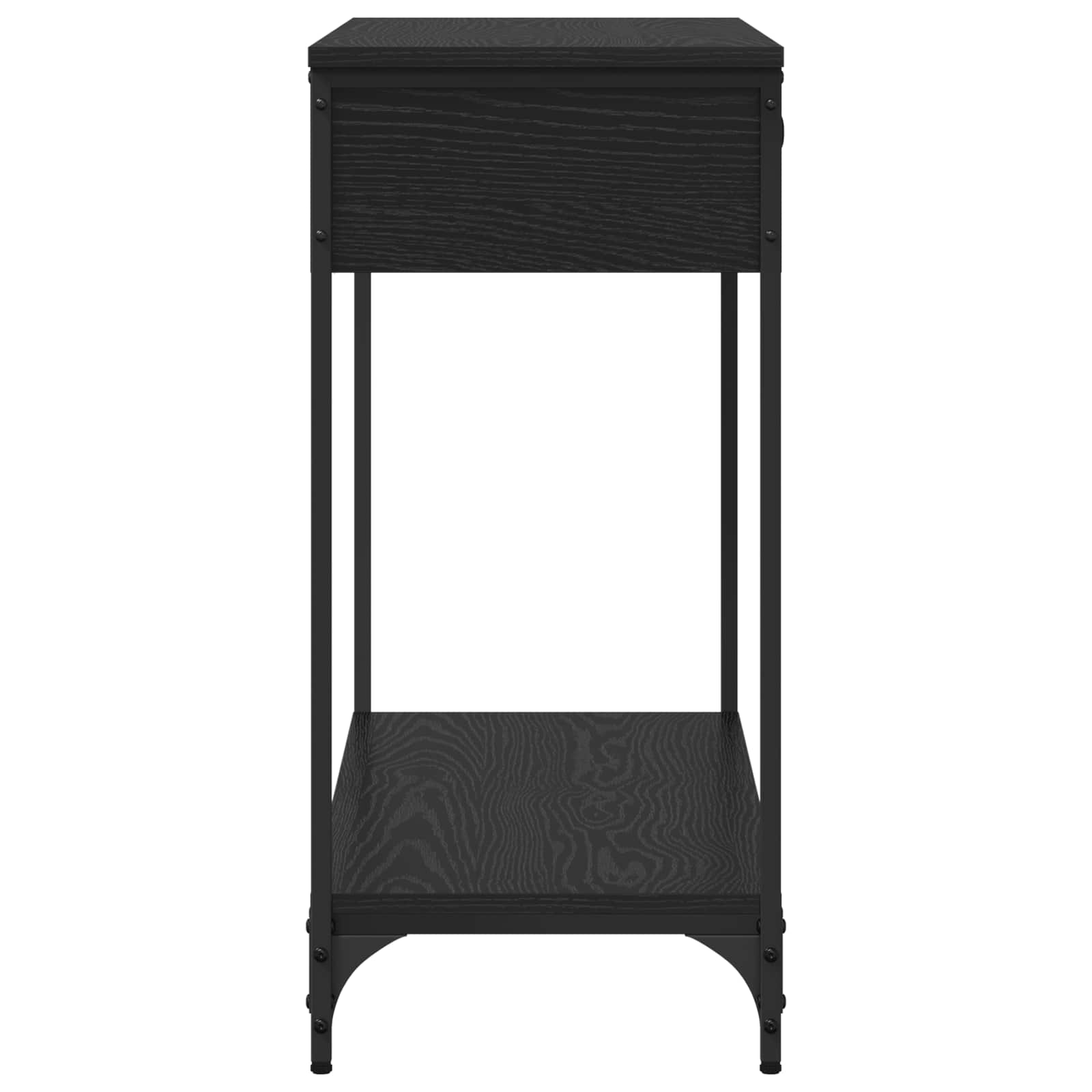 Tavolo consolle Altro Rovere nero 100 x 34.5 x 75 cm