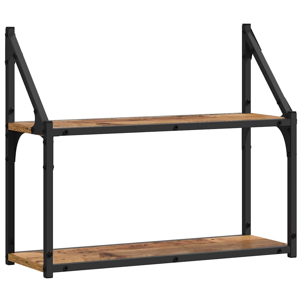 Scaffale da parete Legno vecchio 60 x 21 x 51 cm