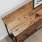 Tavolo consolle Legno vecchio 101 x 30.5 x 75 cm