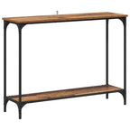 Tavolo consolle Legno vecchio 101 x 30.5 x 75 cm