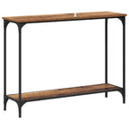 Tavolo consolle Legno vecchio 101 x 30.5 x 75 cm
