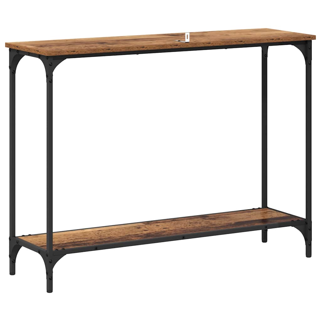Tavolo consolle Legno vecchio 101 x 30.5 x 75 cm