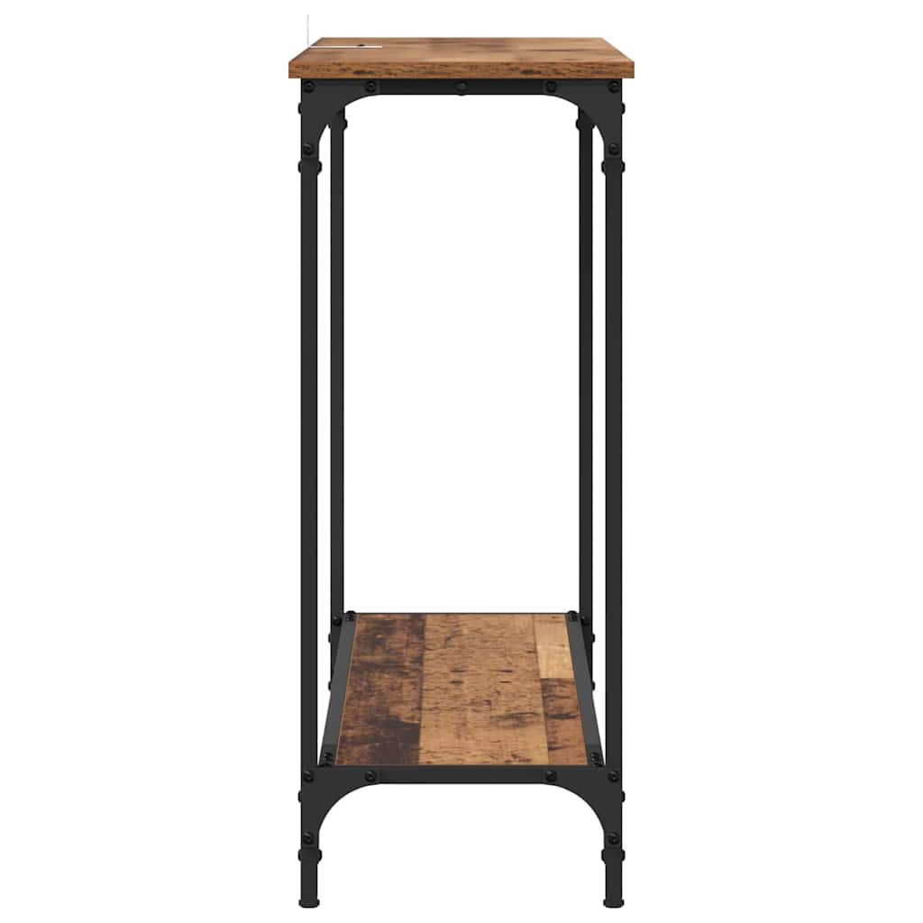 Tavolo consolle Legno vecchio 101 x 30.5 x 75 cm