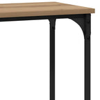 Tavolo consolle rovere artigianale 101 x 30.5 x 75 cm