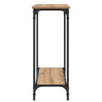 Tavolo consolle rovere artigianale 101 x 30.5 x 75 cm