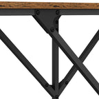 Tavolo consolle Legno vecchio 140 x 29 x 75 cm
