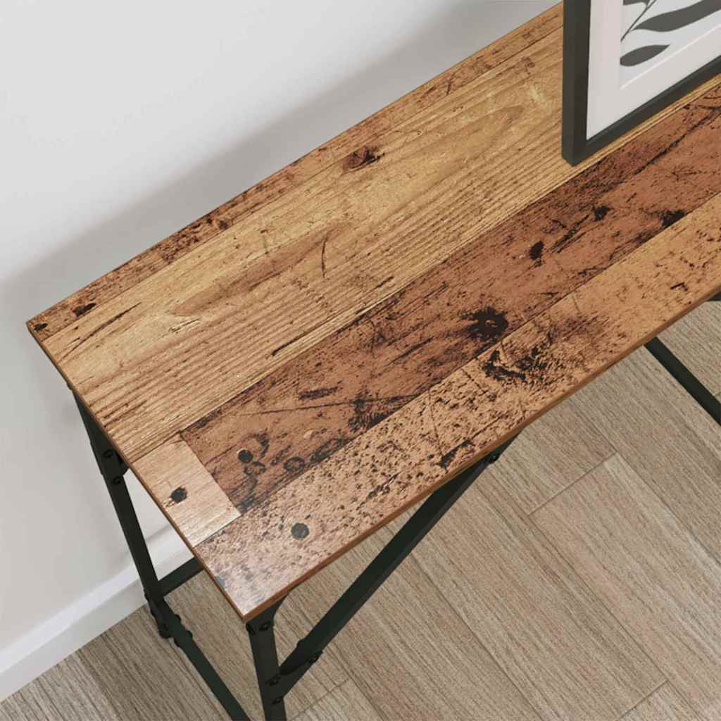 Tavolo consolle Legno vecchio 140 x 29 x 75 cm