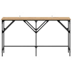Tavolo consolle rovere artigianale 140 x 29 x 75 cm