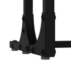Tavolo da caffè nesting 3 pcs Rovere nero Legno multistrato