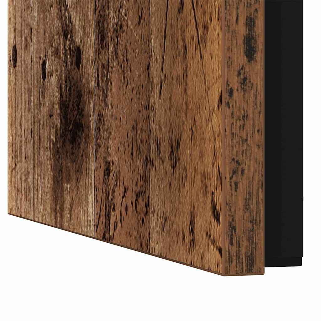 Tavolino da salotto 3 pcs Legno vecchio Legno multistrato