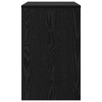 Tavolino da salotto 3 pcs Rovere Nero Legno multistrato