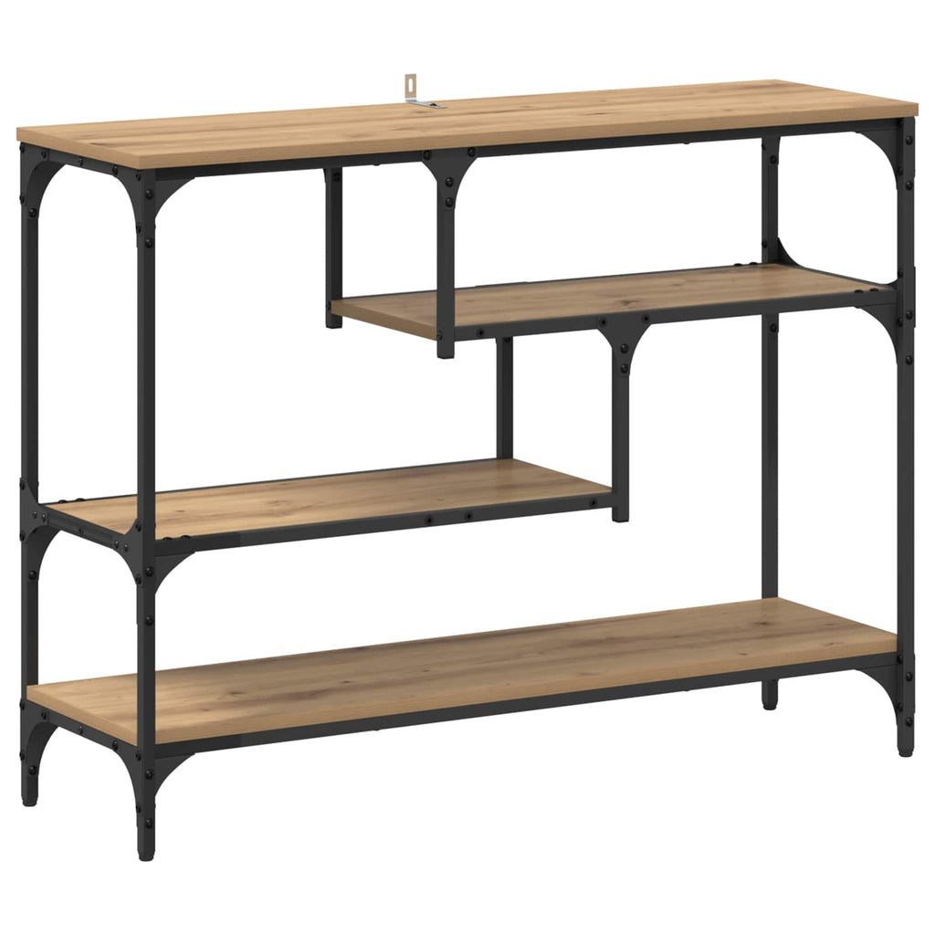 Tavolo consolle Rovere artigianale 100 x 30 x 75 cm
