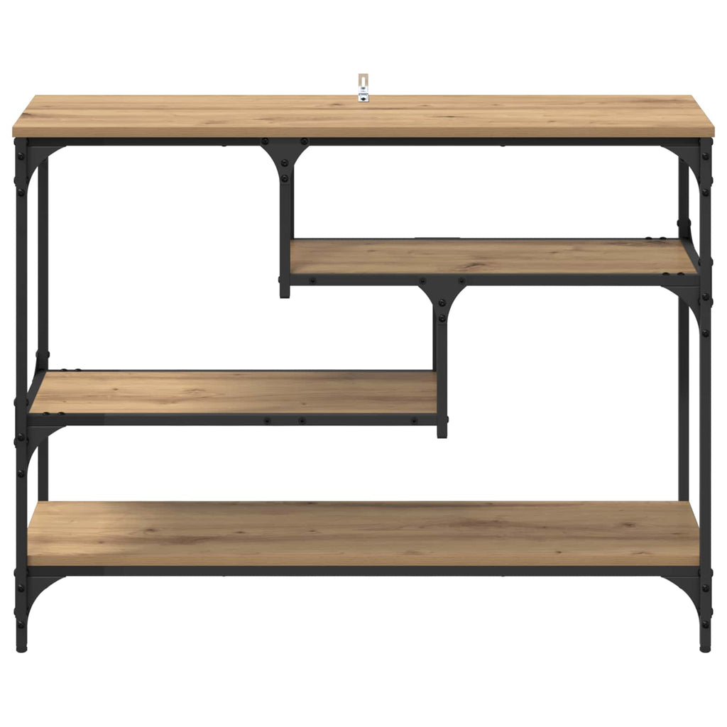 Tavolo consolle Rovere artigianale 100 x 30 x 75 cm