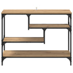 Tavolo consolle Rovere artigianale 100 x 30 x 75 cm